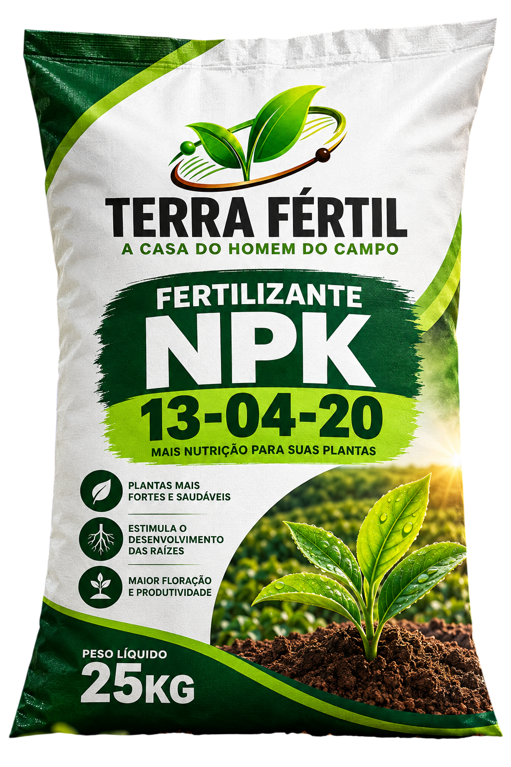 Fertilizante NPK 13-04-20