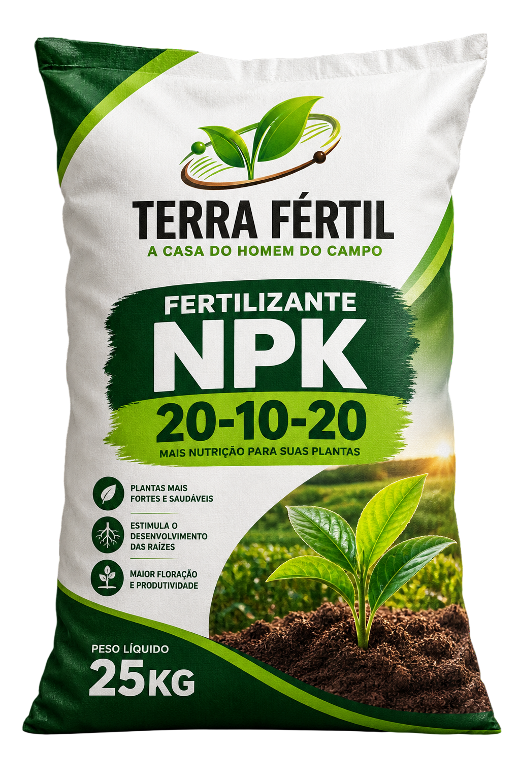 Fertilizante NPK 20-10-20