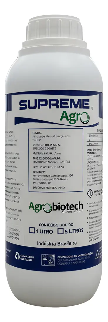 Óleo Mineral Adjuvante Espalhante Supreme Agrícola - Lt