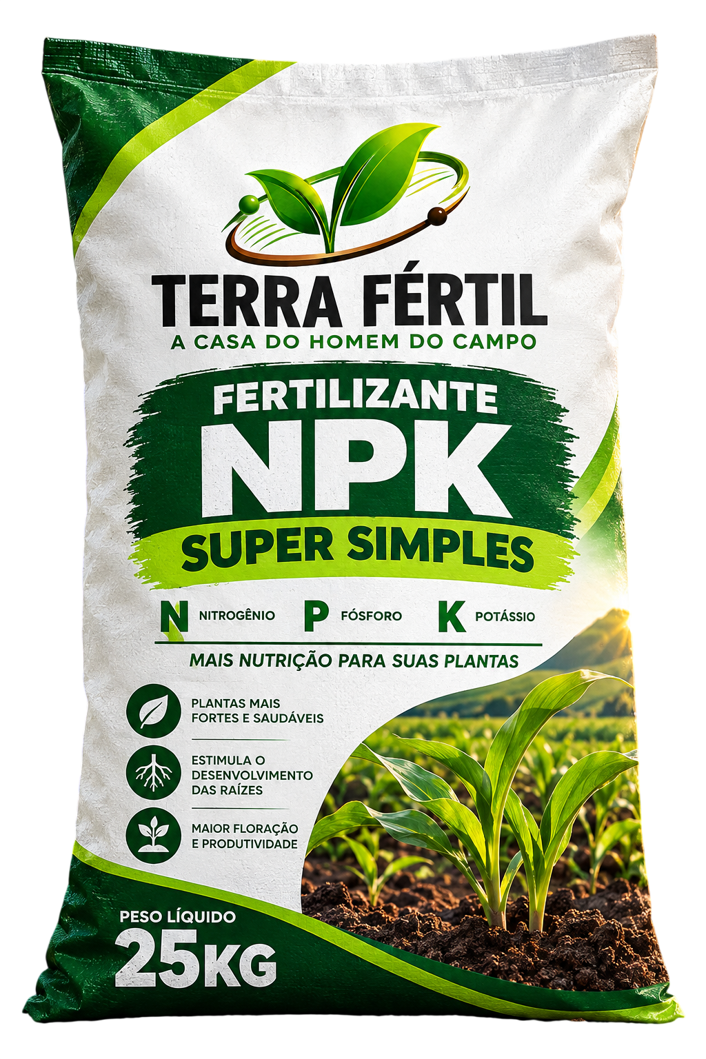 Fertilizante NPK Super Simples
