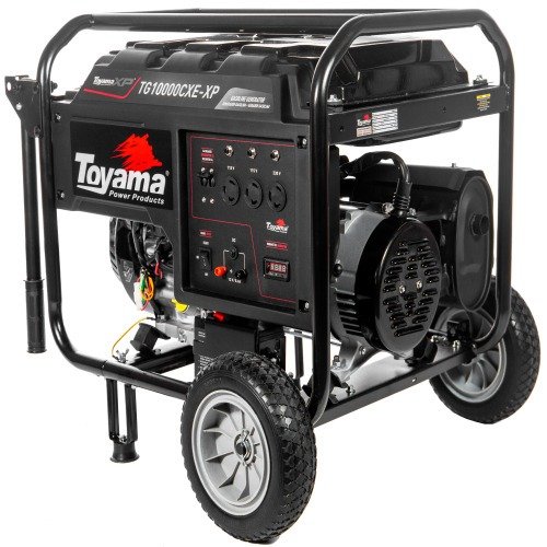 Gerador de energia 9 kva a gasolina partida elétrica bivolt - TG10000CXE-XP - Toyama