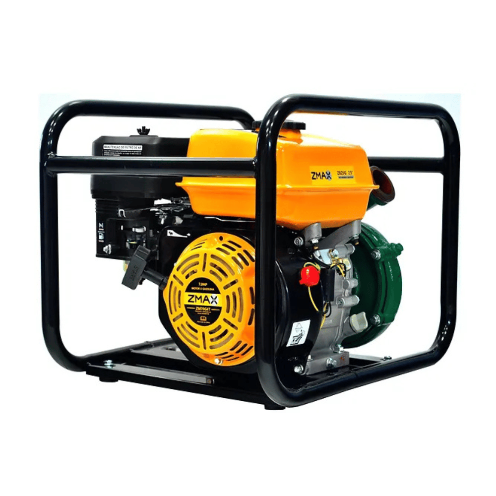 Motobomba a Gasolina ZB25G - 7.0 HP p/ Agua Limpa | A Loja das Bombas