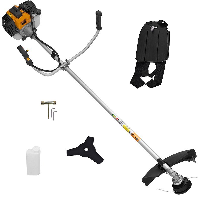 Roçadeira Lateral a Gasolina Zmax Zr52x 52cc 2,1hp 2t Zr5