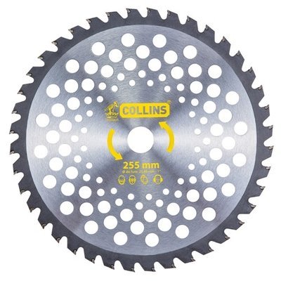 Lâmina de Roçadeira 255x25,4mm 40 Dentes 876160 - Collins