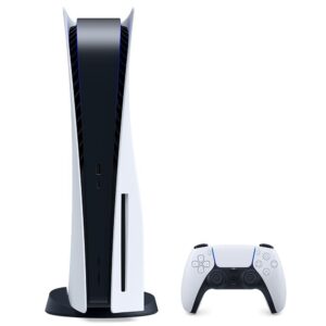 Console Playstation 5 Sony, Controle sem fio DualSense, Branco