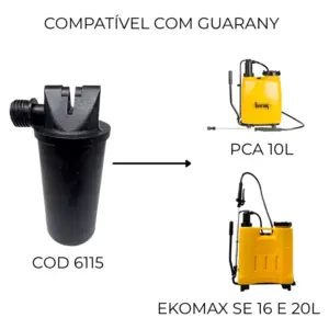 Cabeçote Plástico - Pulverizador Guarany 20L